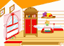 Red Doll House Decoration